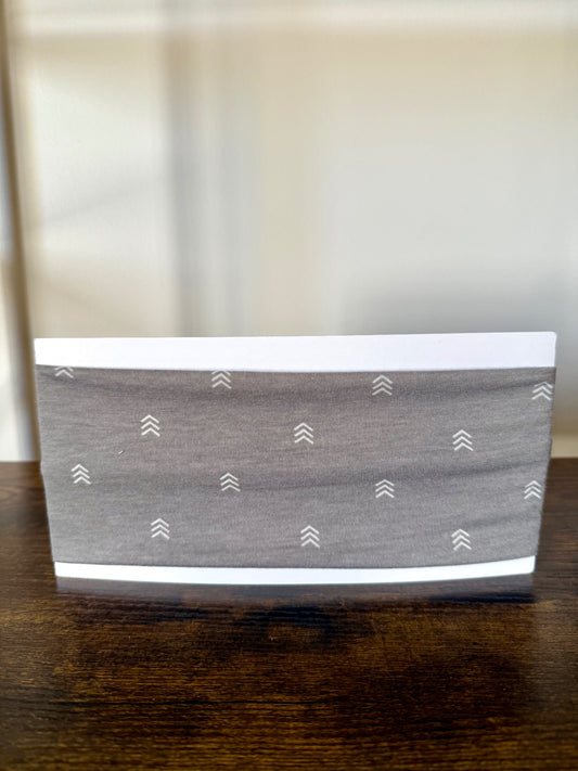 Gray Arrow Headband
