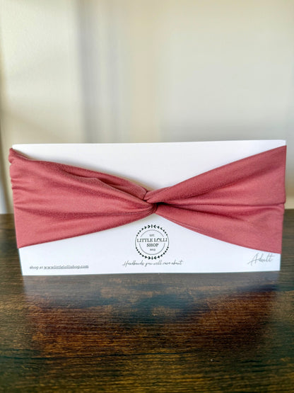 Dusty Pink Headband