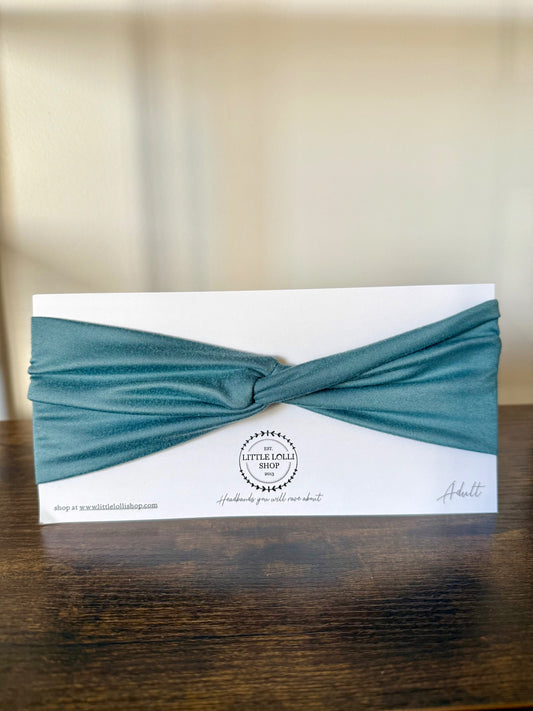 Teal Blue Headband