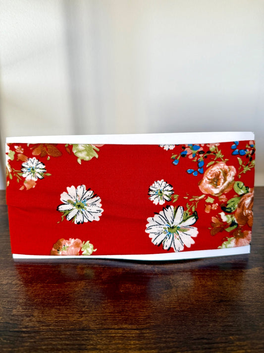 Rust Floral Headband