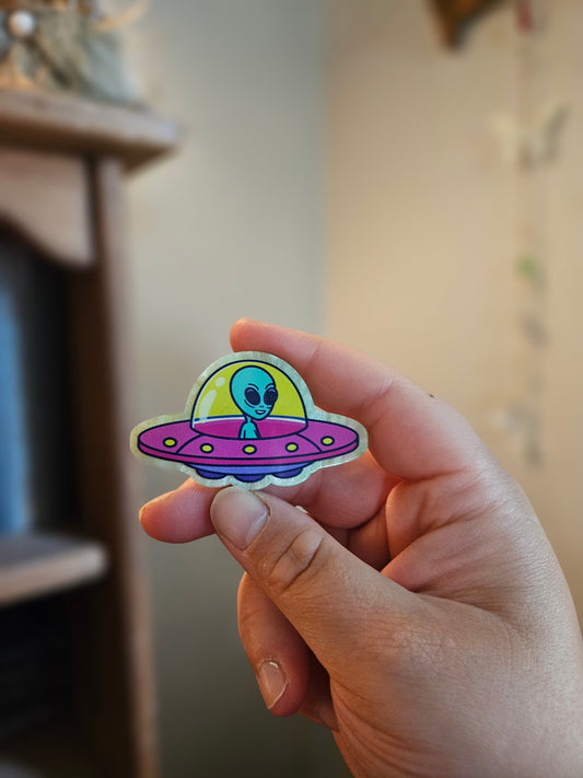Alien UFO Decorative Magnet 