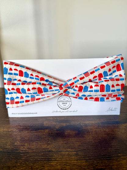 Patriotic Popsicle Headband