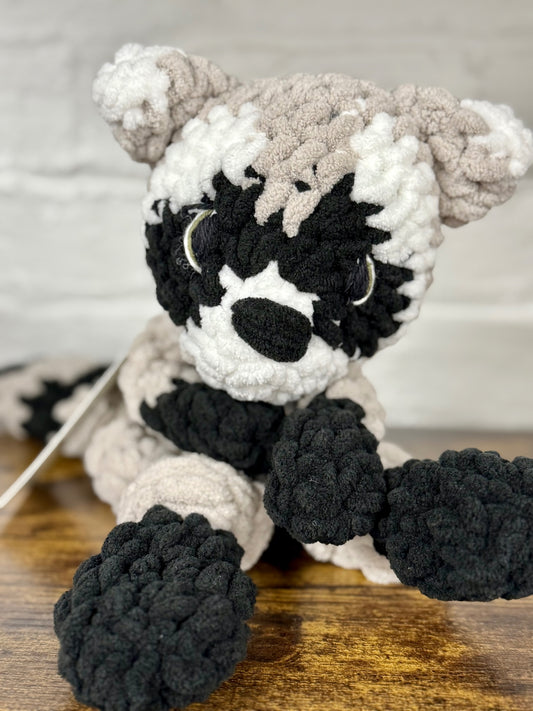Crochet Raccoon Lovey/Cuddler 
