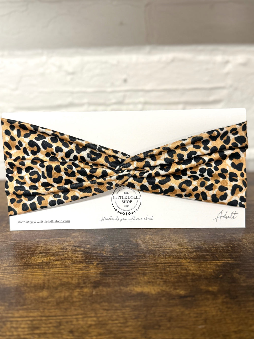035 - Animal Print Headband