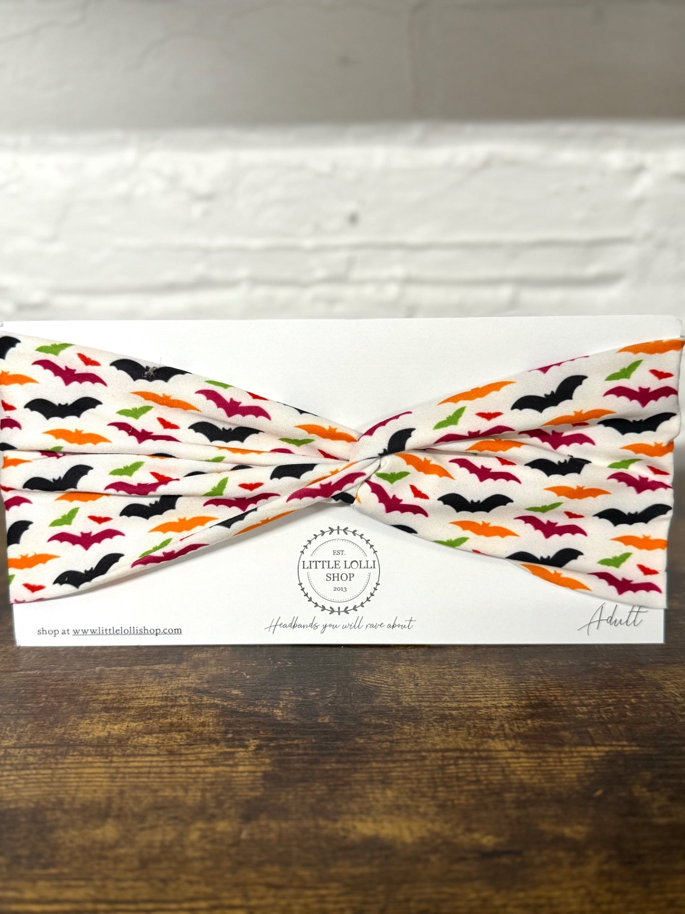 Multicolor Bats Halloween Headband