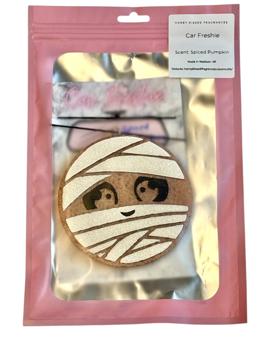 Mummy Car Freshie - Spiced Pumpkin