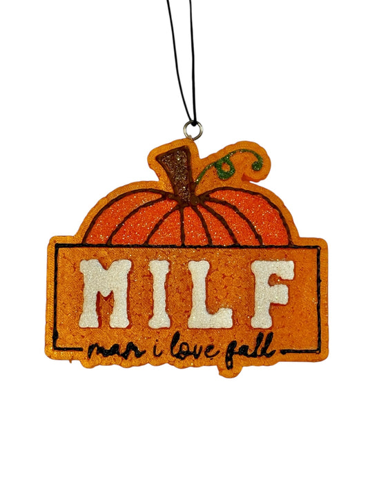 MILF (Man I Love Fall) Car Freshie - Spiced Pumpkin
