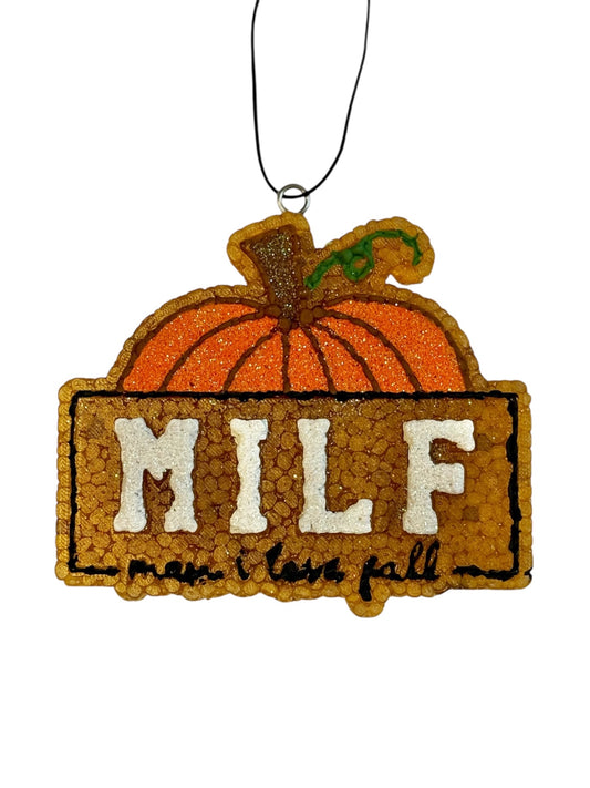 MILF (Man I Love Fall) Car Freshie - Orange Cranberry Spice