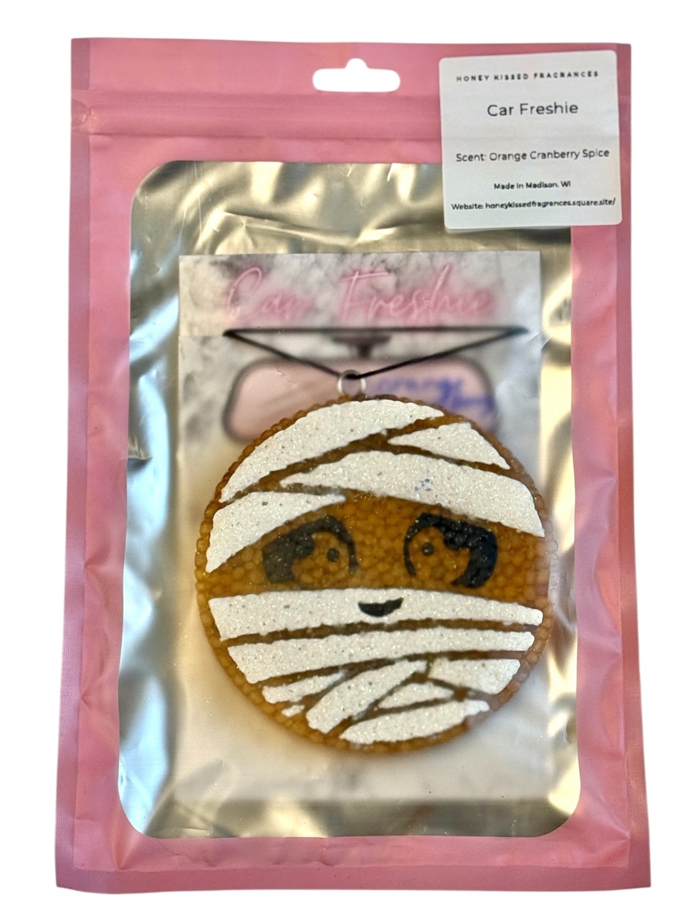 Mummy Car Freshie - Orange Cranberry Spice