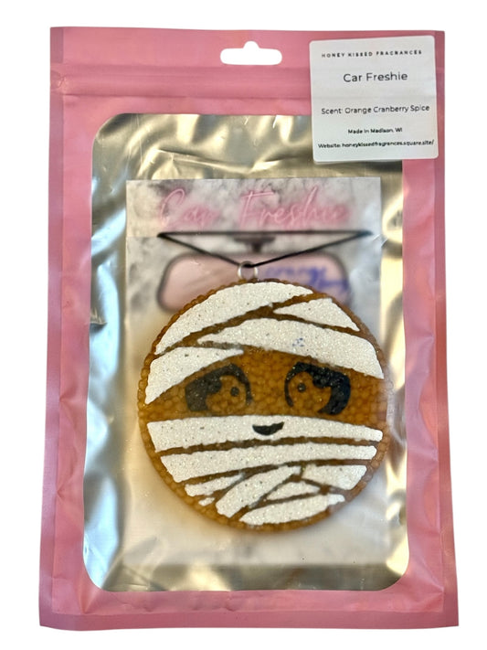 Mummy Car Freshie - Orange Cranberry Spice