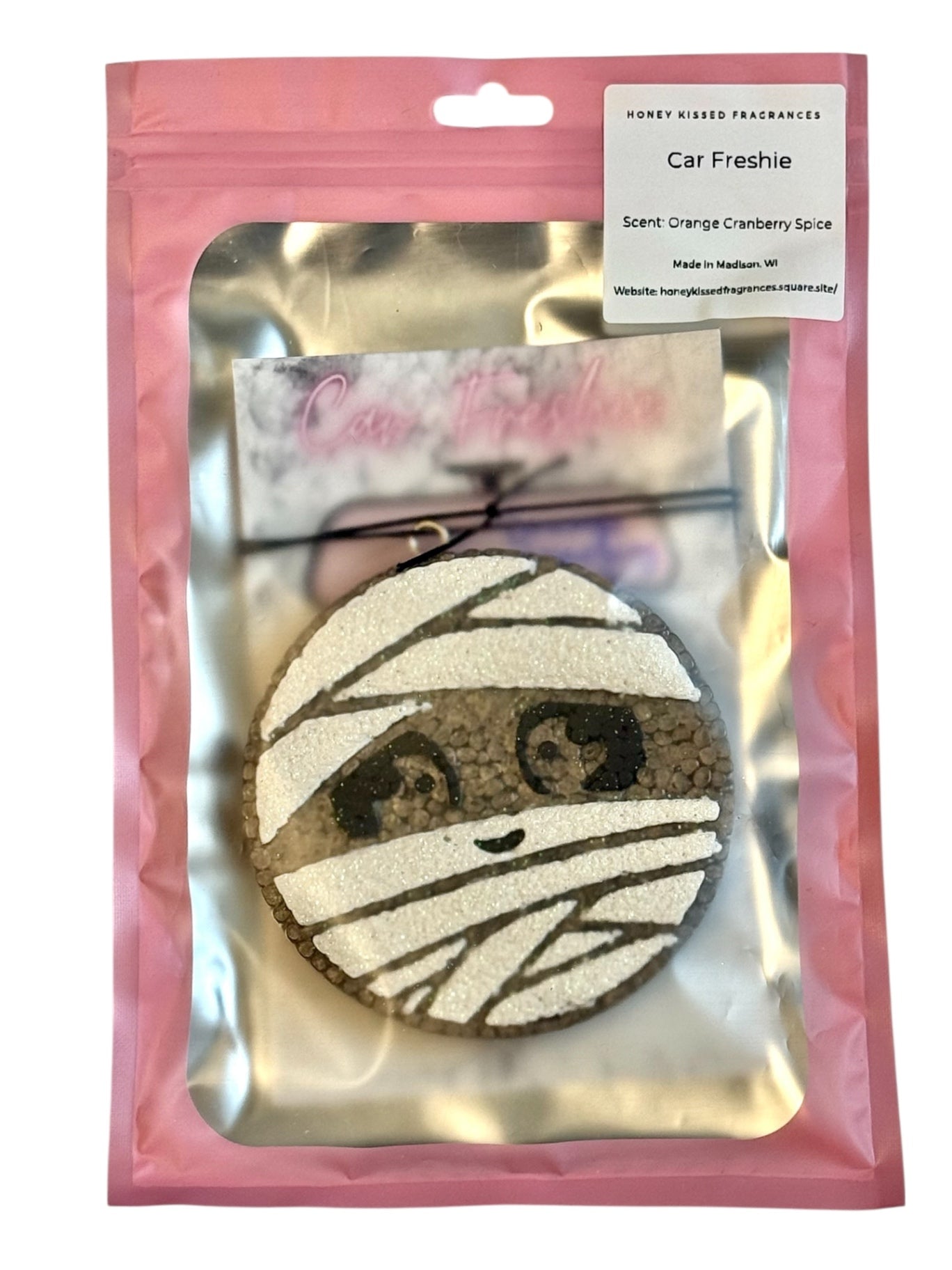 Mummy Car Freshie - Orange Cranberry Spice