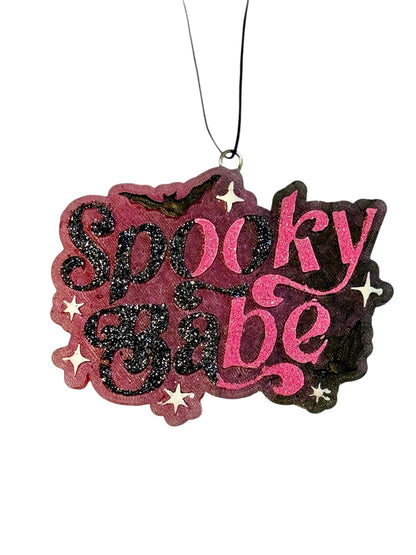 Spooky Babe Car Freshie - Spiced Pumpkin
