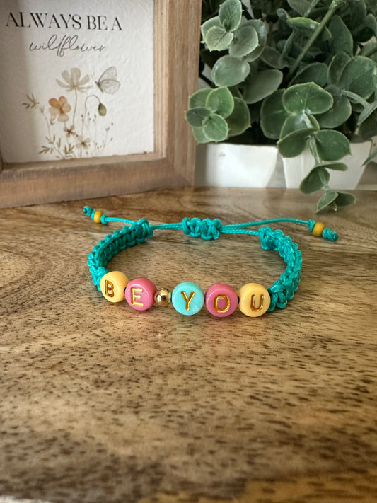 YOUTH Adjustable "Be You" Bracelet