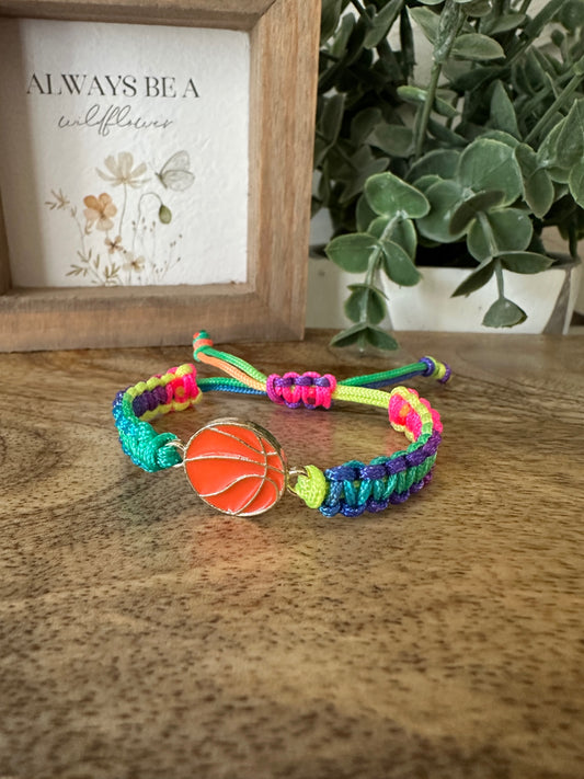 YOUTH Adjustable Basketball Bracelet