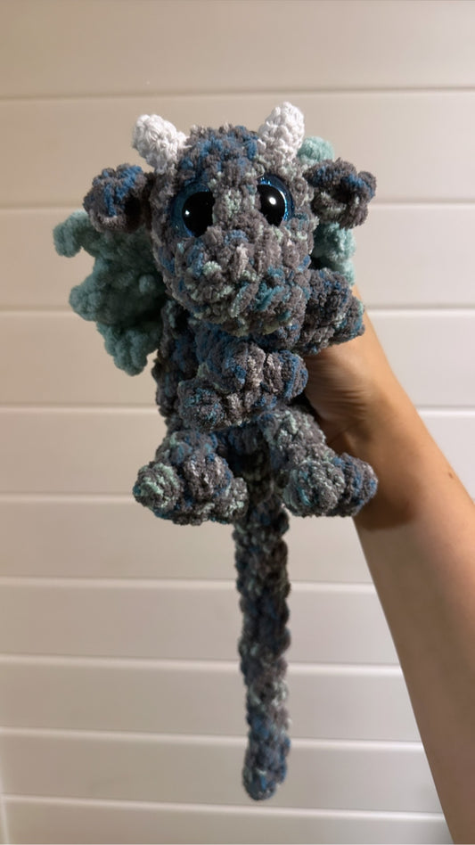 Crochet Mini Dragon Cuddler
