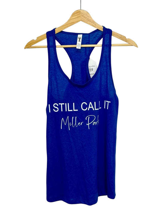 016 - Miller Park Tank-top Blue