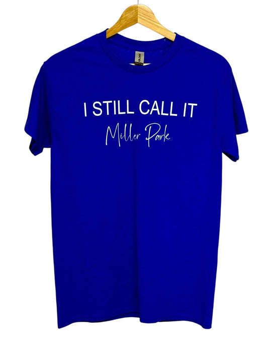 016 - Miller Park Tee Blue