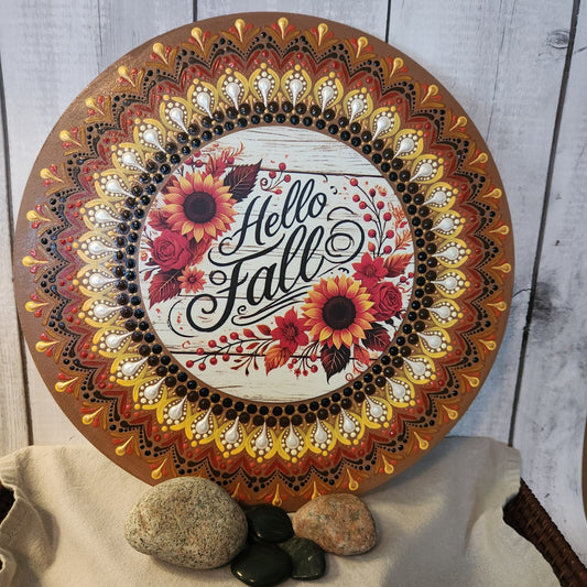 Welcome Fall Mandala