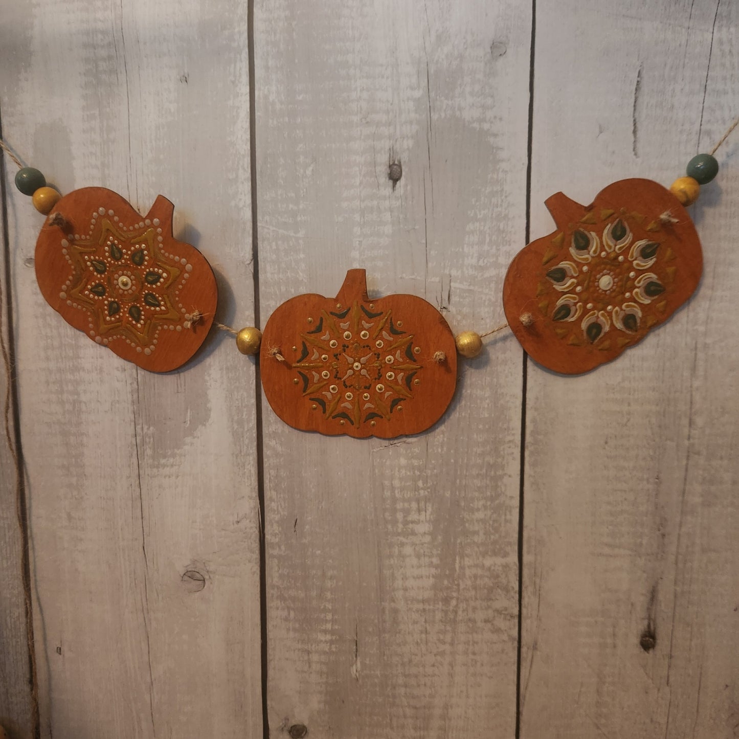 Pumpkin Garland