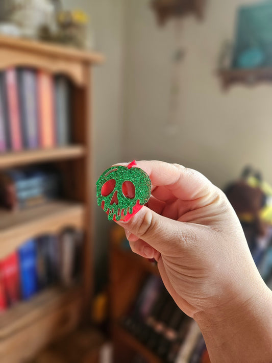 Poison Apple Halloween Decorative Magnet