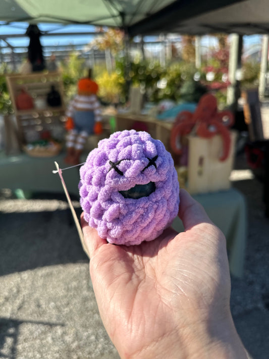 Crochet squishy stress ball