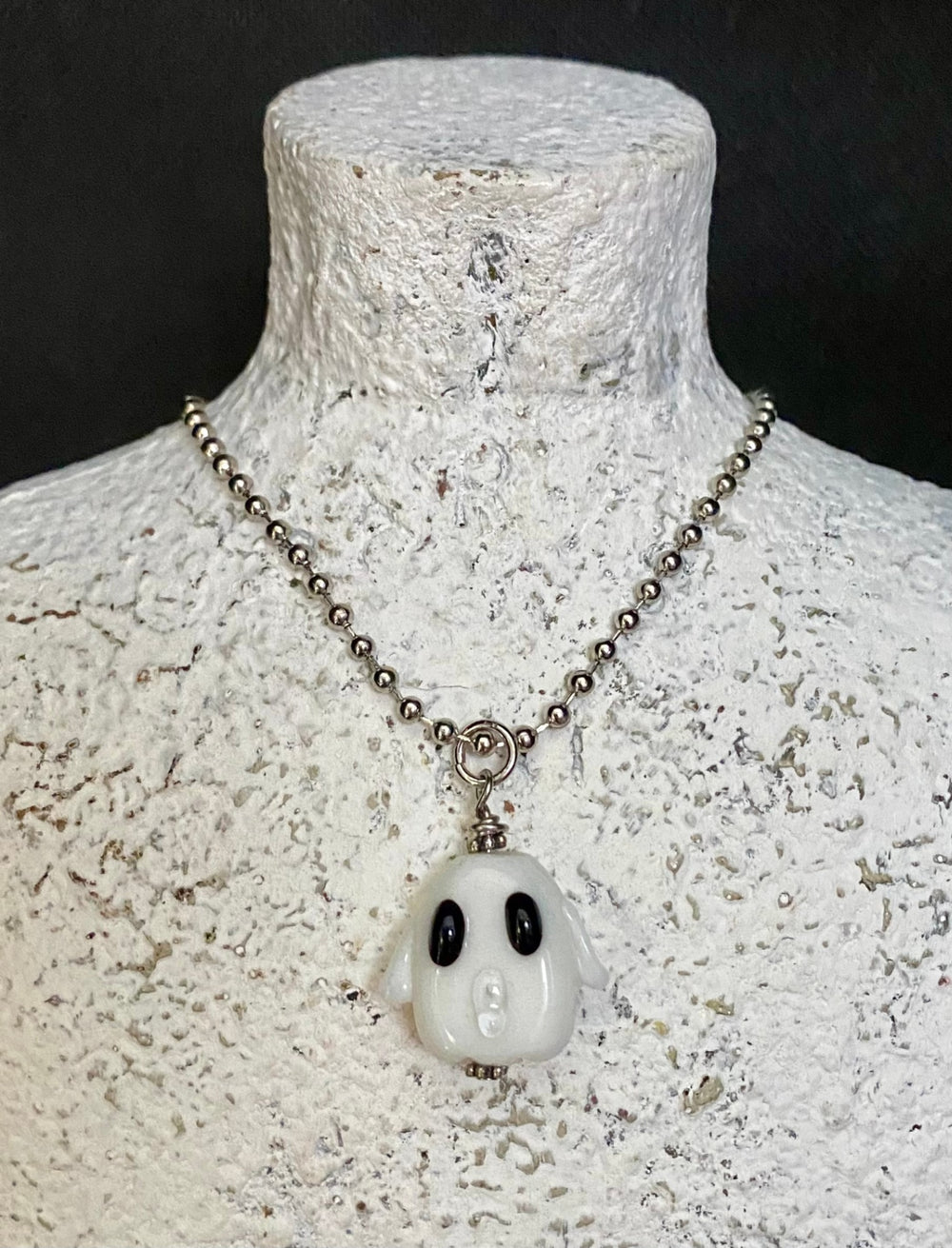 042 - Kids Ghost Necklace