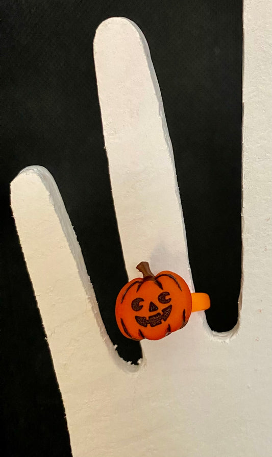Kids Jack O’ Lantern Pumpkin Ring