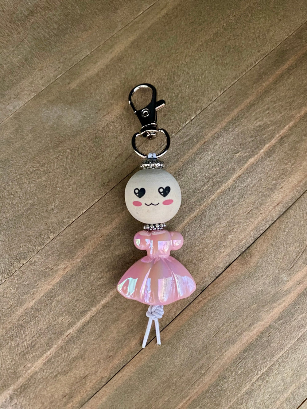042 - Kids Zipper Clip Buds  -  Ballerina Girl