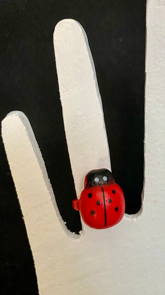 Kids Lady Bug Ring