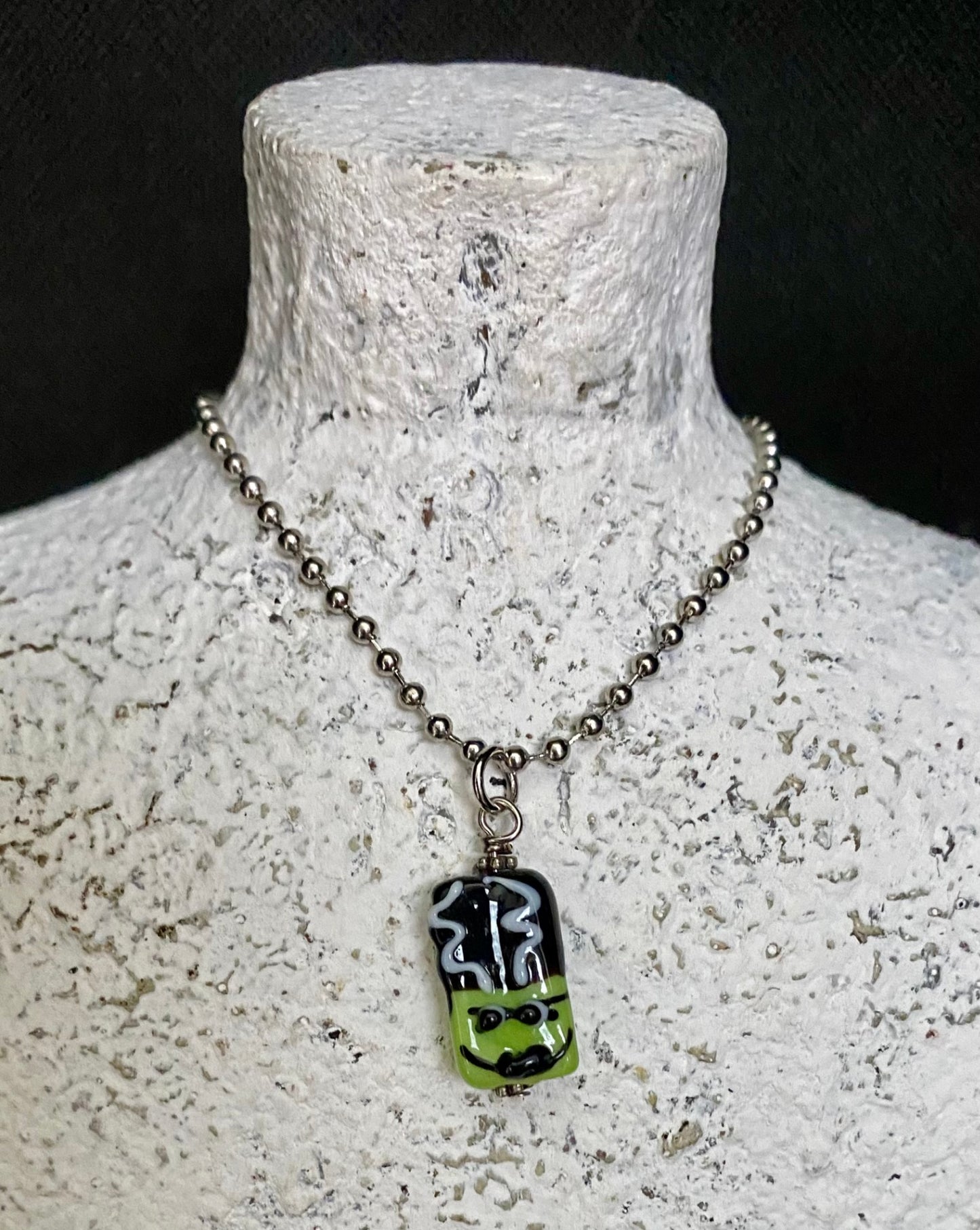 042 - Kids Frankenstein Necklace