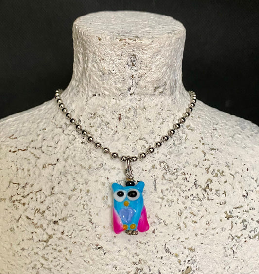 Kids Owl Necklace