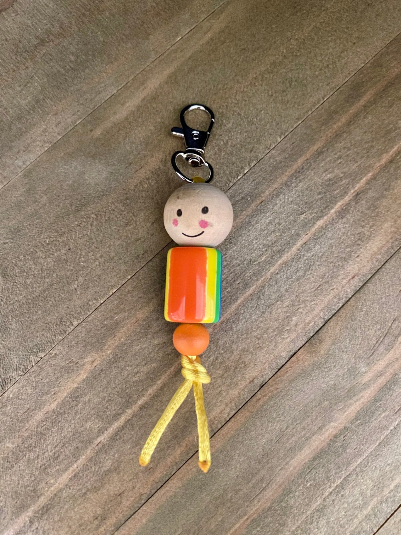 Kids Zipper Clip Buds  -  Smiling face