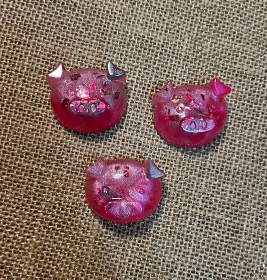 Oink-tastic Resin Pig Magnet