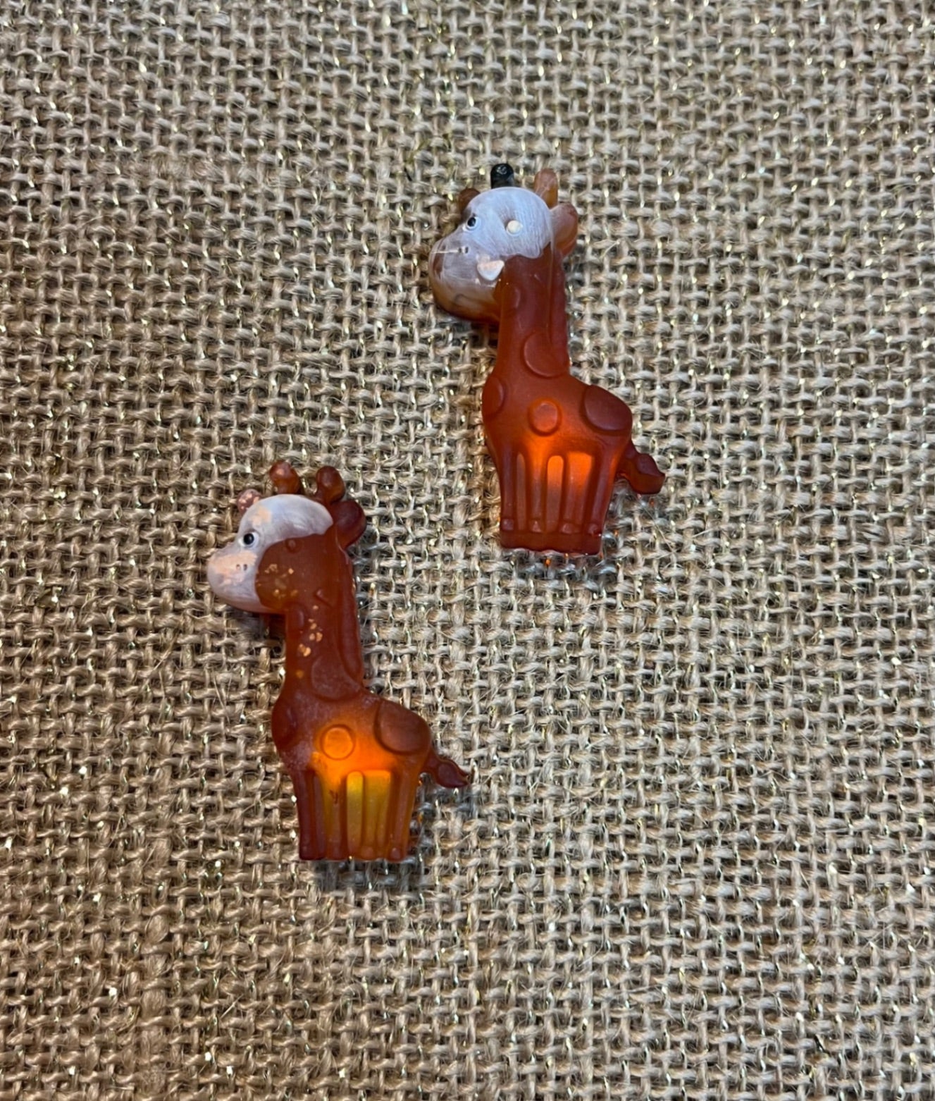 Giraffe Pal Resin Magnet