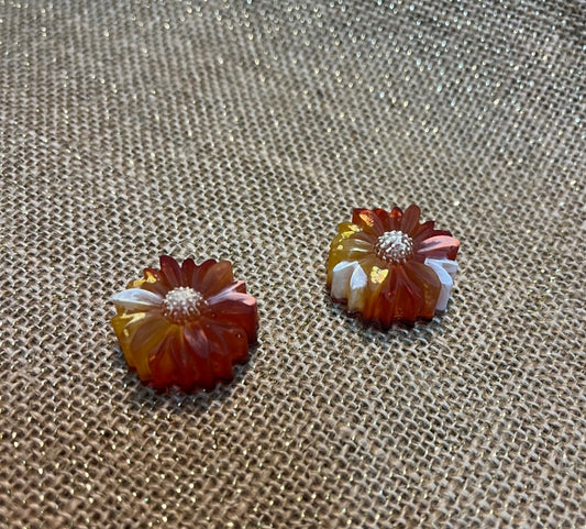 Cheerful Sunflower Resin Magnet