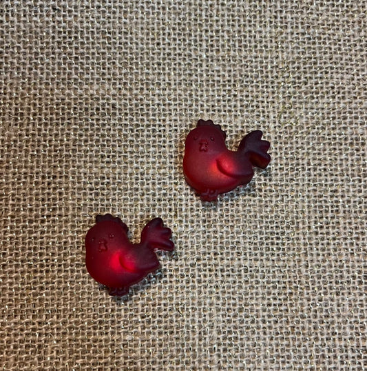 Cluck-tastic Resin Chicken Magnet