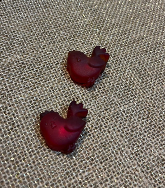 Cluck-tastic Resin Chicken Magnet
