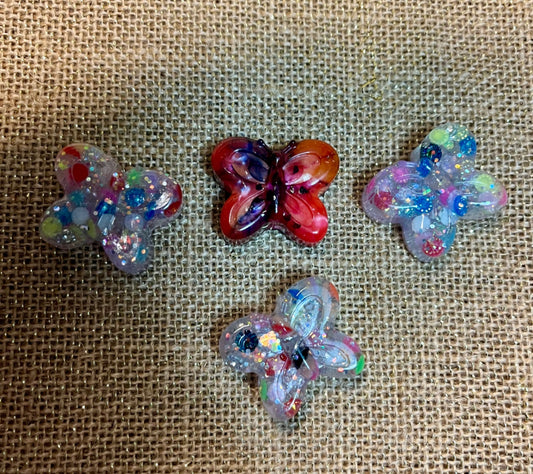 Flutterby! Resin Magnet