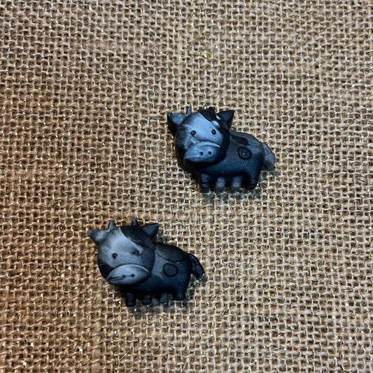 Moo-tastic Resin Cow Magnet