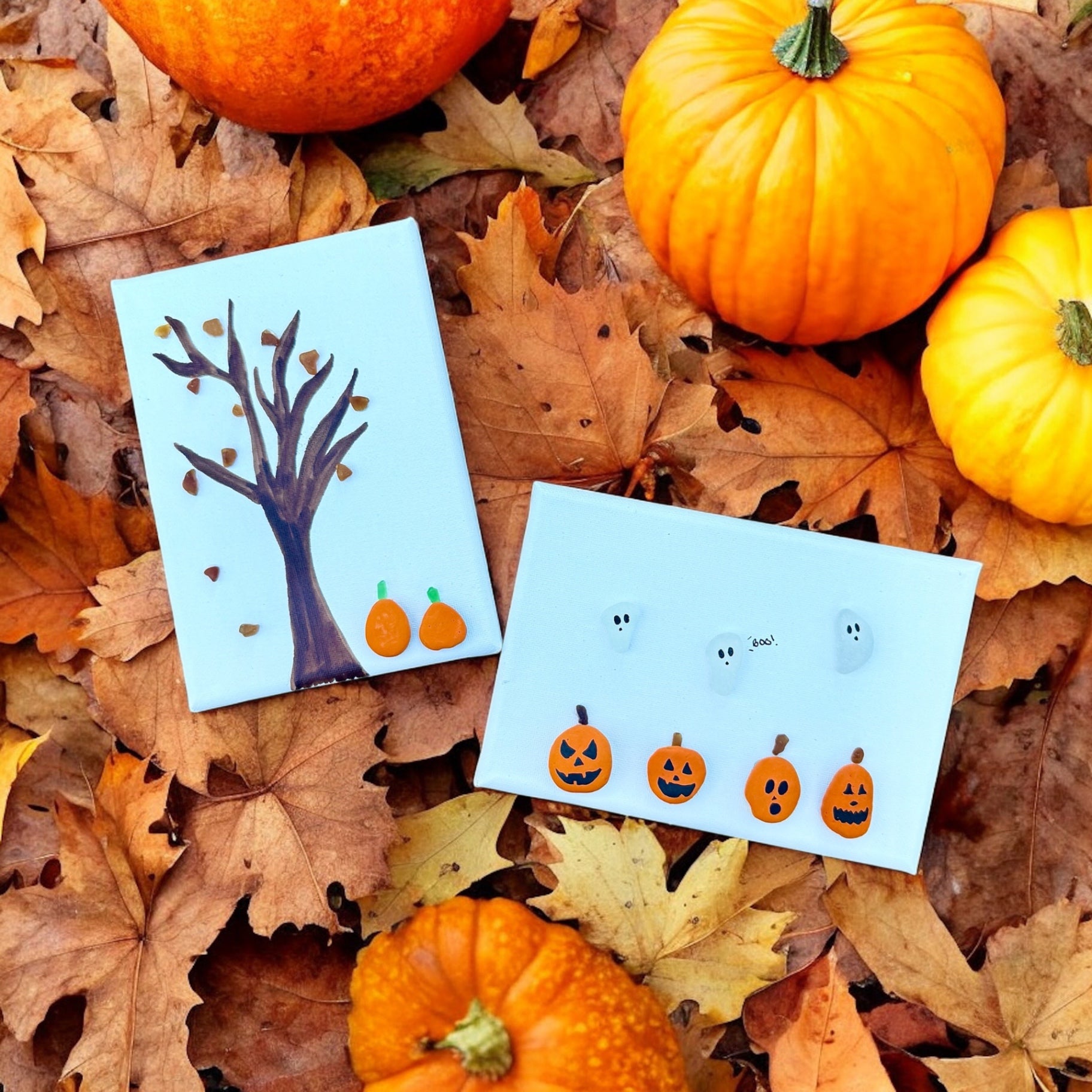 🍂👻 Halloween & Fall Beach Glass Workshop