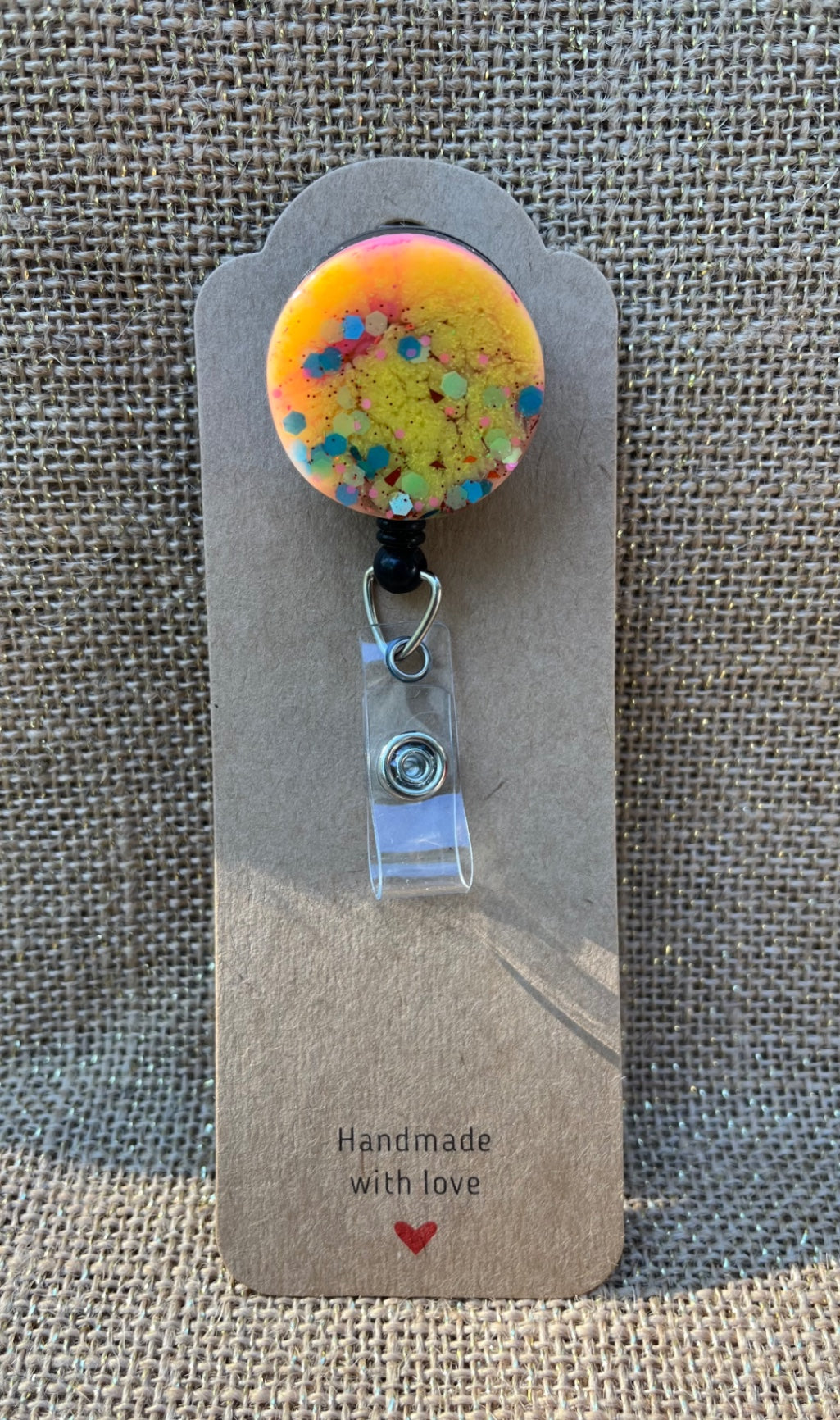 Confetti Fun Resin ID Reel