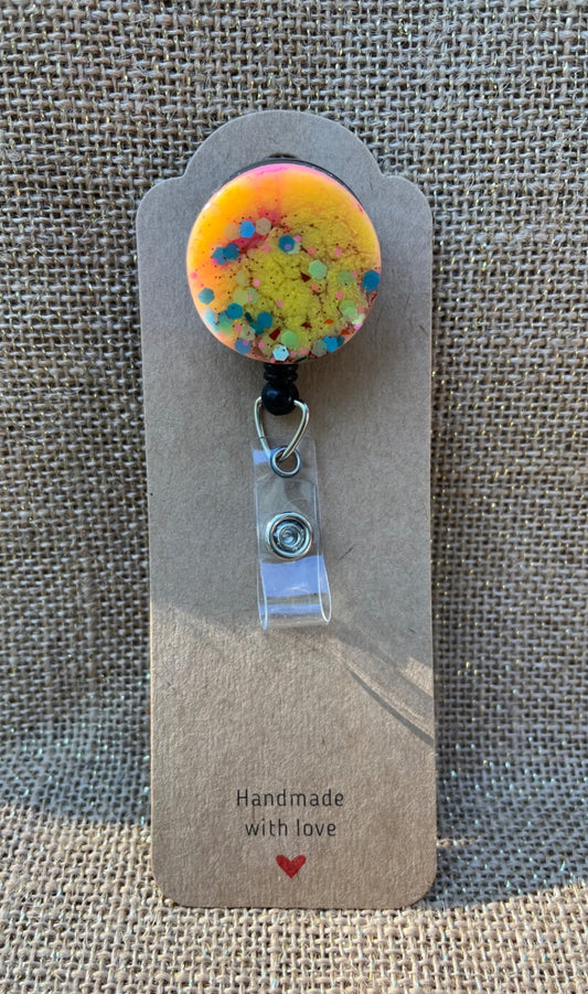 Confetti Fun Resin ID Reel