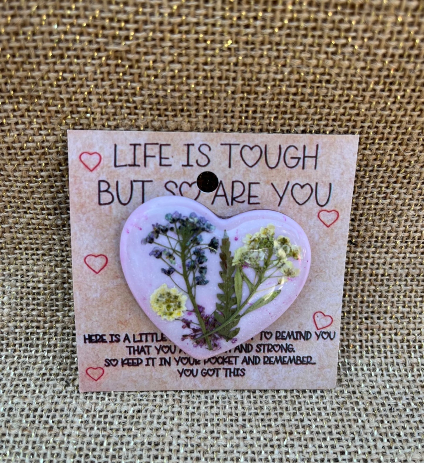 Blushing Blooms Pocket Hug