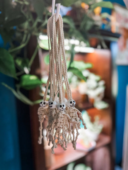 021 - Skeleton Macrame Hanger/Accessory 