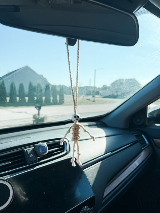 021 - Skeleton Macrame Hanger/Accessory 