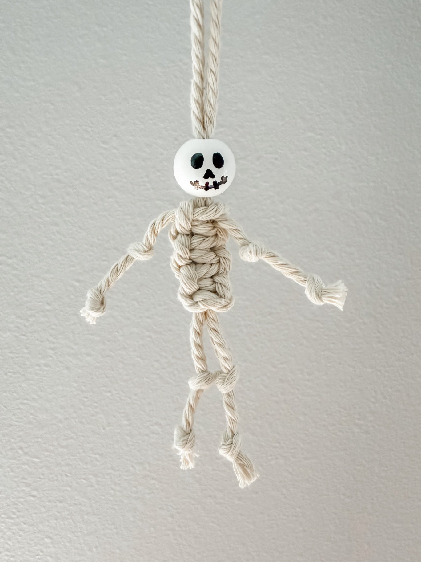 Skeleton Macrame Hanger/Accessory 
