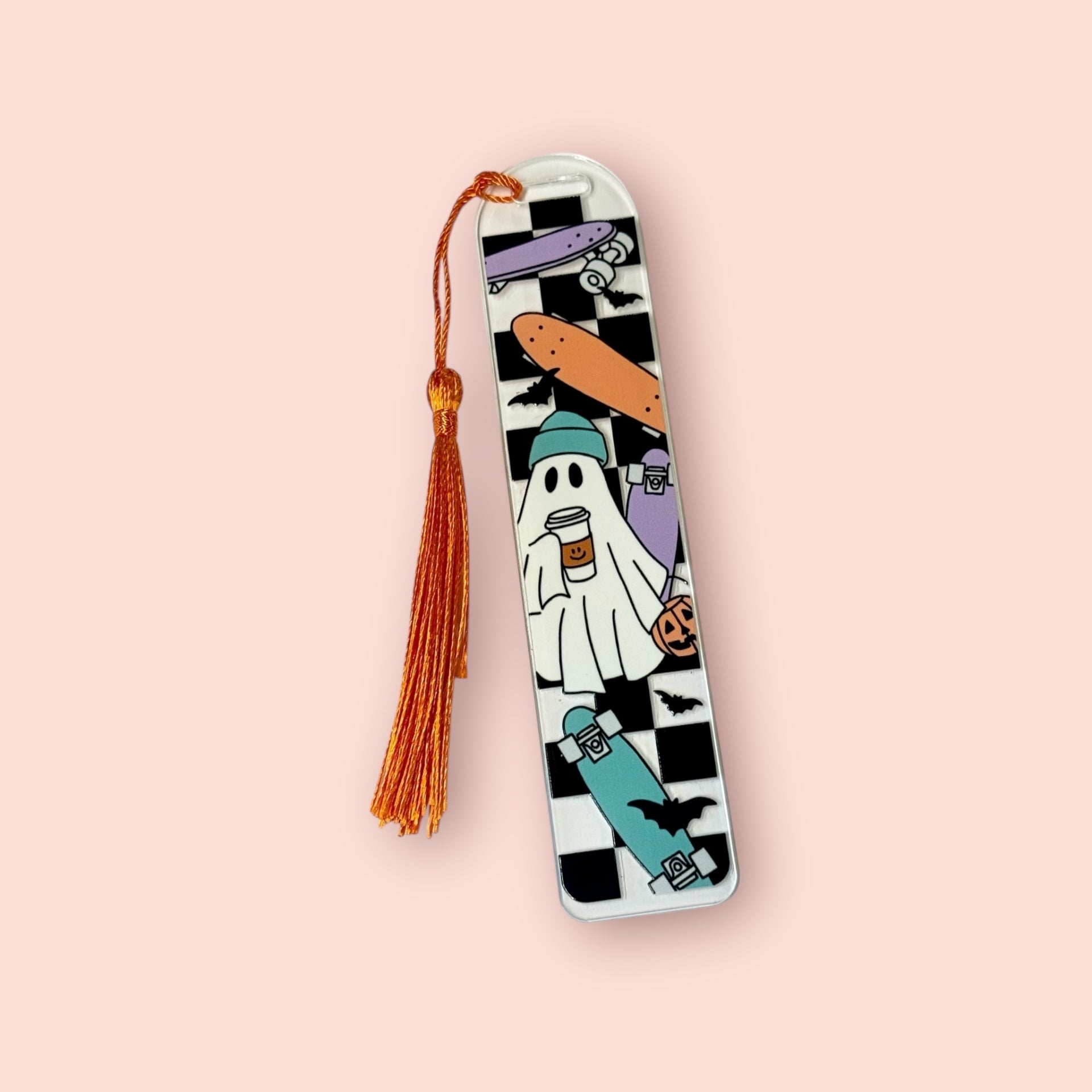 Rad Ghost Acrylic Bookmark