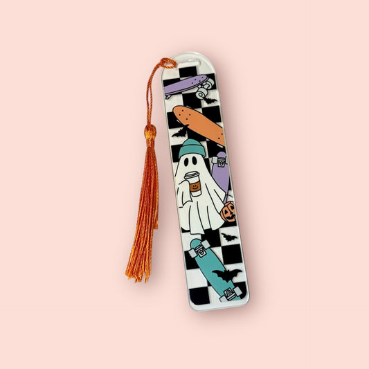 Rad Ghost Acrylic Bookmark