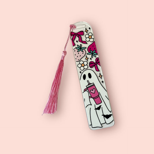 Sweet Ghost Acrylic Bookmark