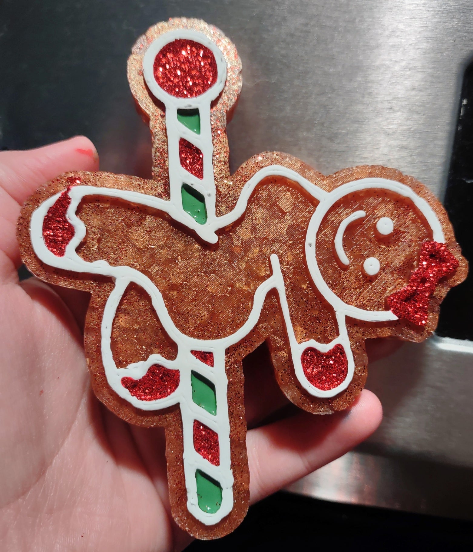 Gingy the gingerbread- North Pole Café 